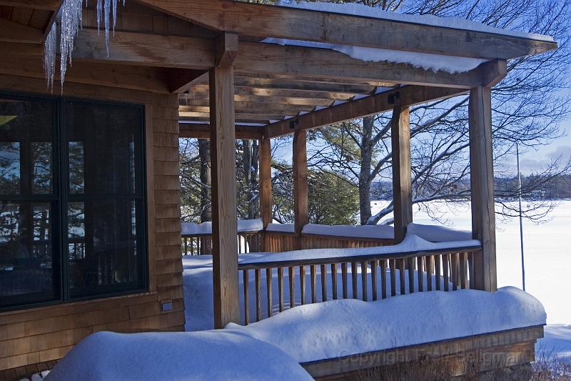 20080118_114216 N70 F.jpg - Our home and Long Lake after a snow fall, Bridgton, Maine